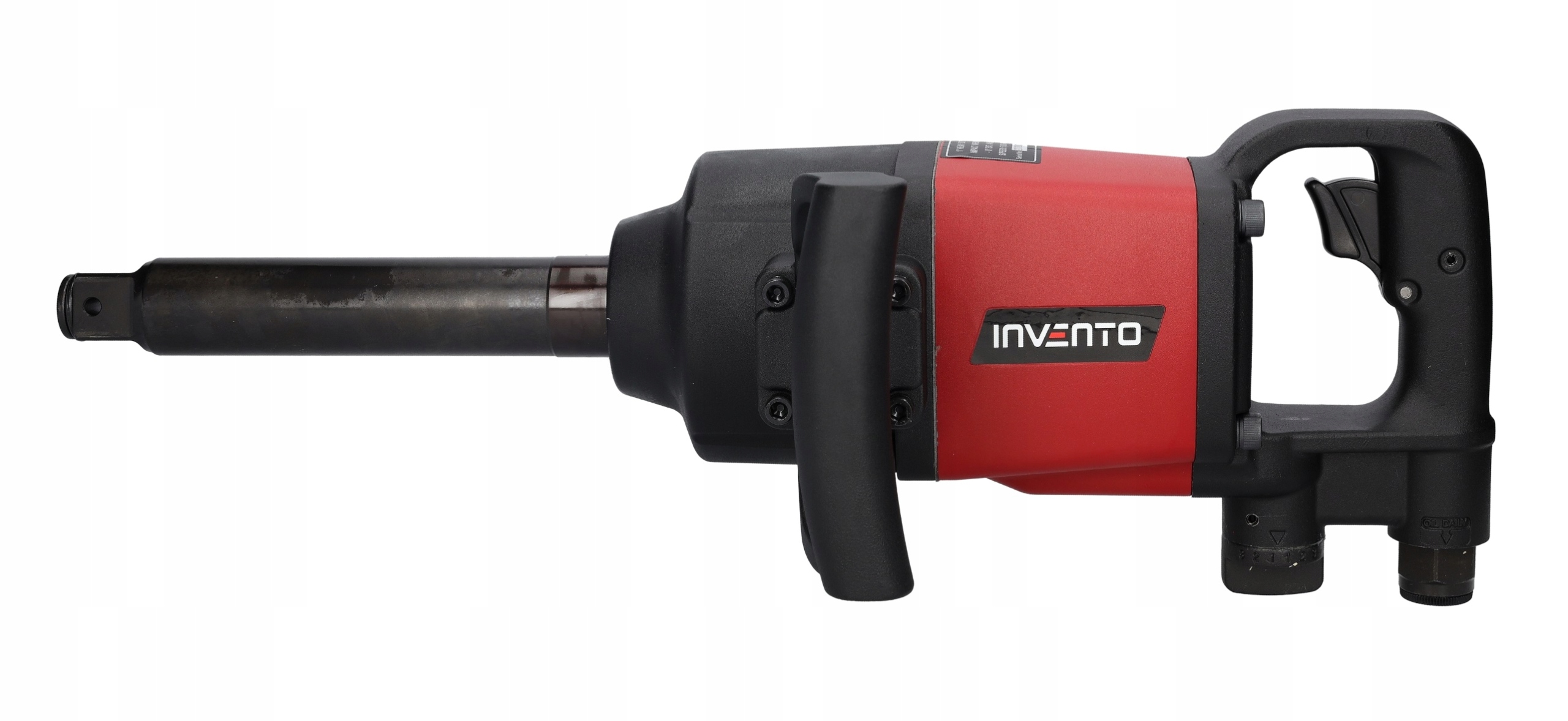 Pneumatyczny klucz udarowy 1" INVENTO z trzpieniem 200 mm 3390 Nm ciężarowy EAN (GTIN) 5904533332896