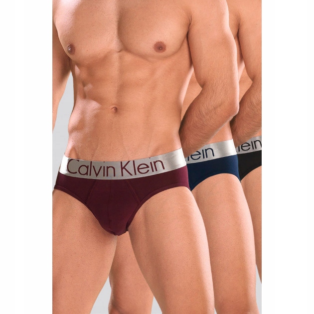 CALVIN KLEIN STEEL COTTON SLIPY 3 PACK NB2452A S Marka Calvin Klein