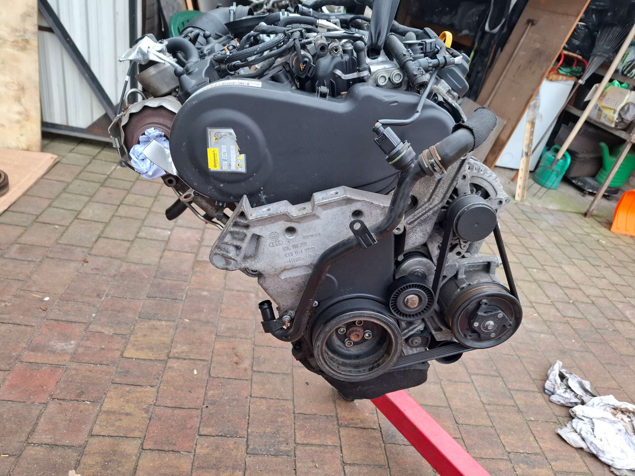 engine CFF CFFB CFFG 2,0 TDI VW TIGUAN and LIFT 140 KONI 14r