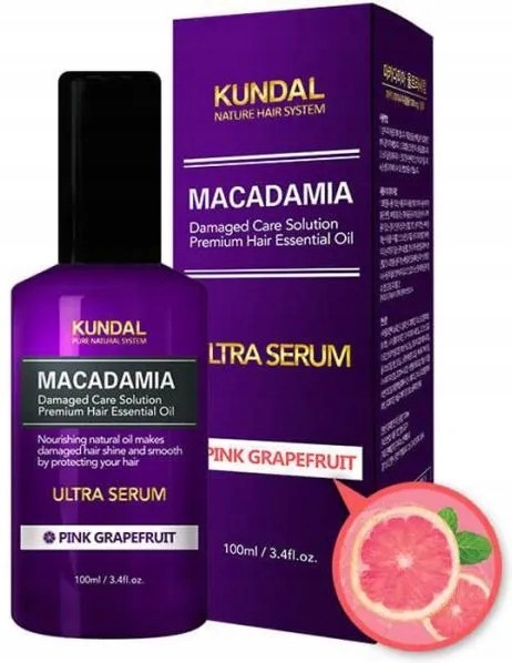Kundal Regenerační sérum na vlasy v oleji Pink Grapefruit 100 ml