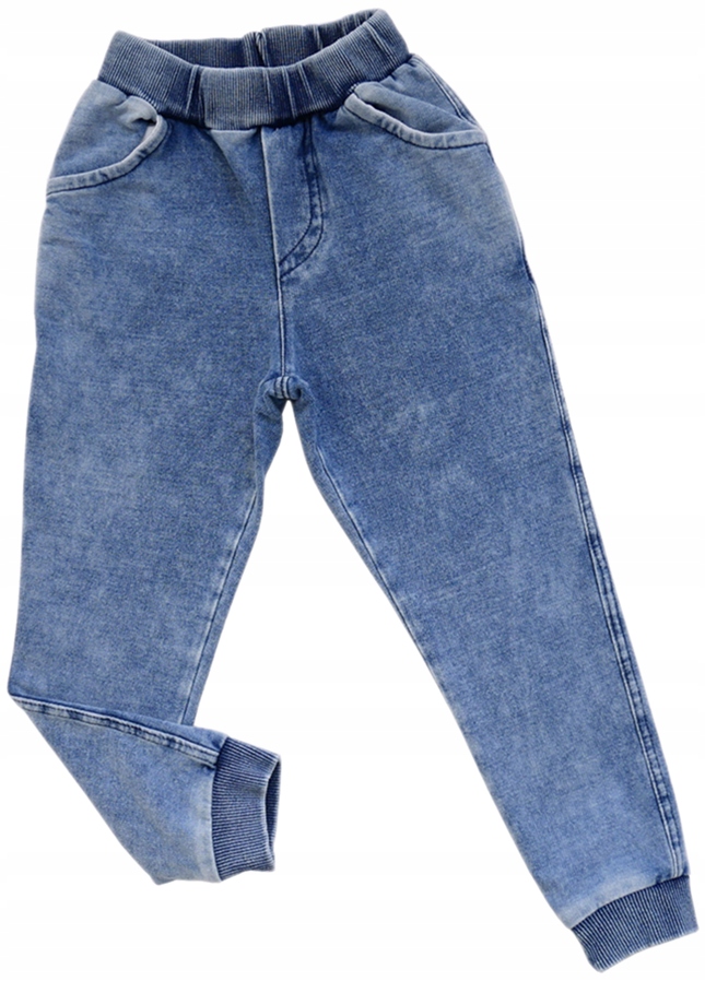 

Jeansowe spodnie dla Chłopca Joggery 104 Gamet