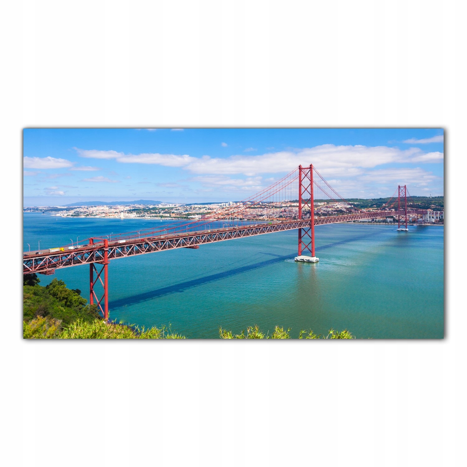 Most Rieka Portugalsko 100x50 Panel tvrdené sklo
