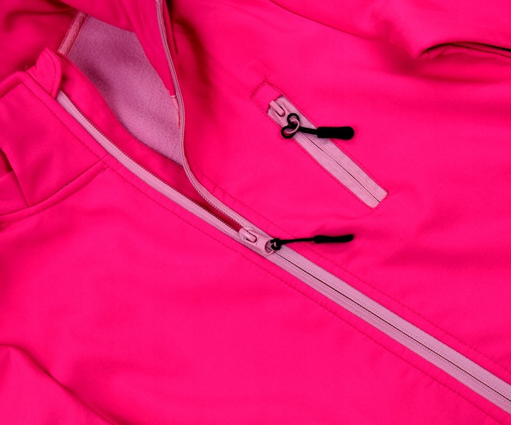 LUSA Neon różowa KURTKA Softshell Wiosna - 152/158 Marka Inna marka