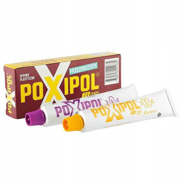 Klej dwuskładnikowy POXIPOL 70 ml przezroczysty (1163) • Cena, Opinie ...