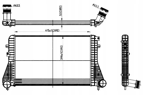 INTERCOOLER NRF Producent części NRF