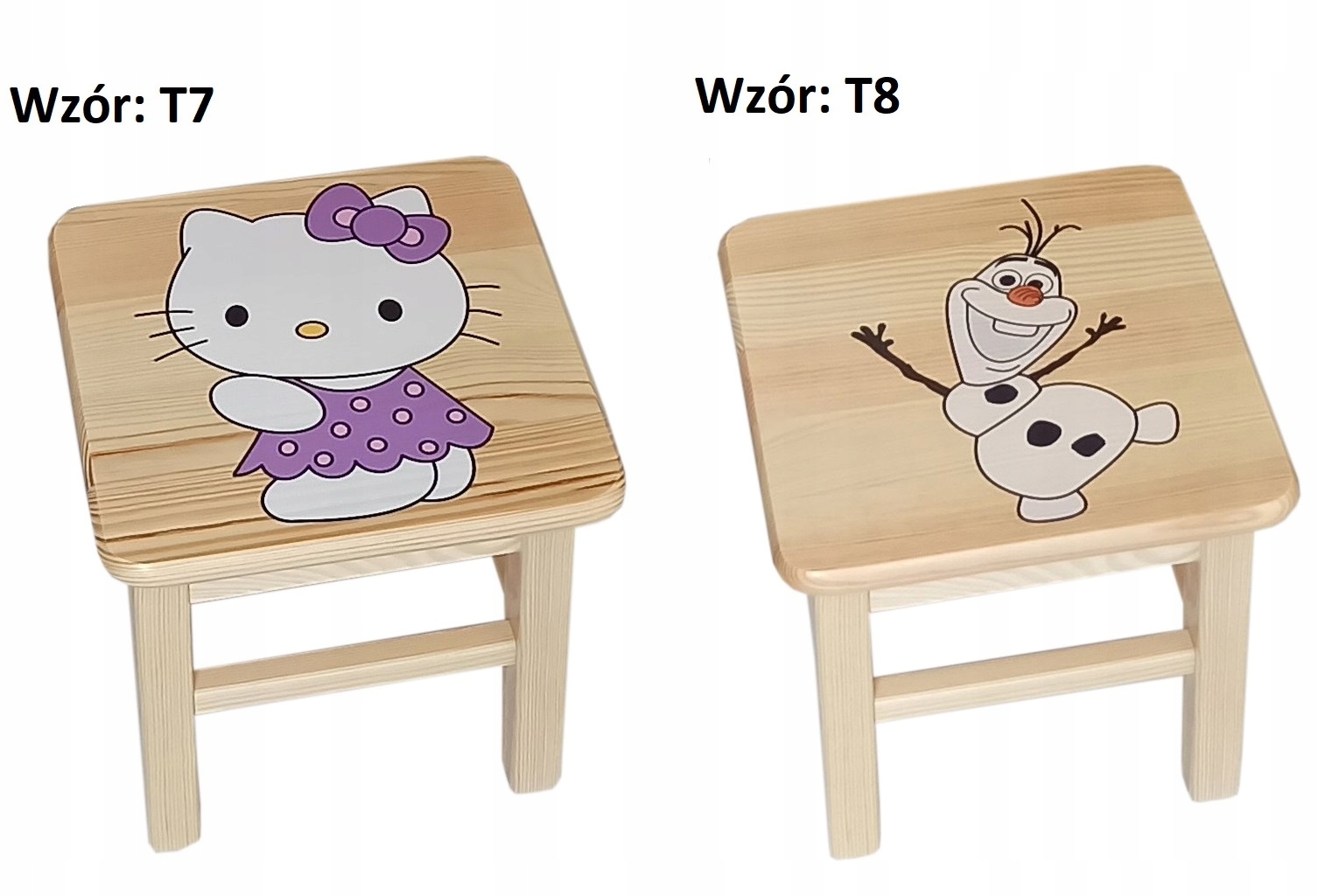Taboret Krzesełko dla Dziecka WZORY Marka Drew-Mix