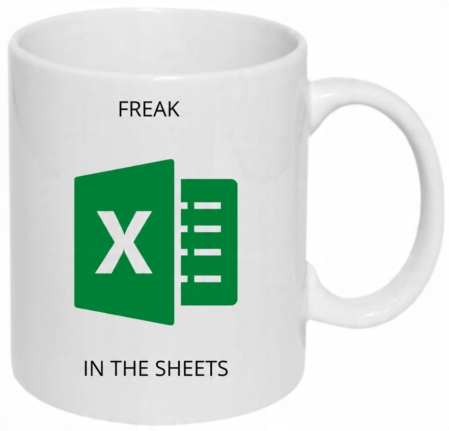 

Kubek Praca Koleżanka Kolega Excel Freak In The Sh
