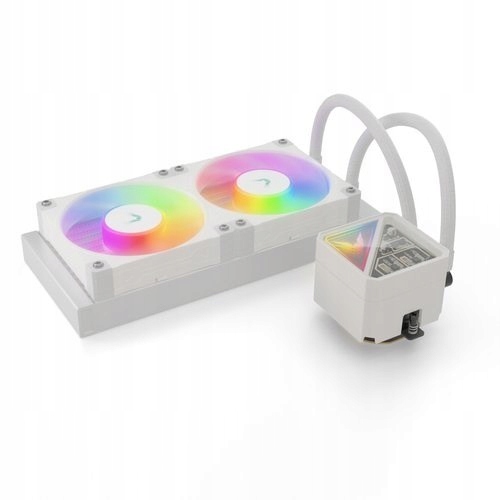 VALKYRIE V240 Lite ARGB White chłodzenie wodne AIO CPU Biały — 3