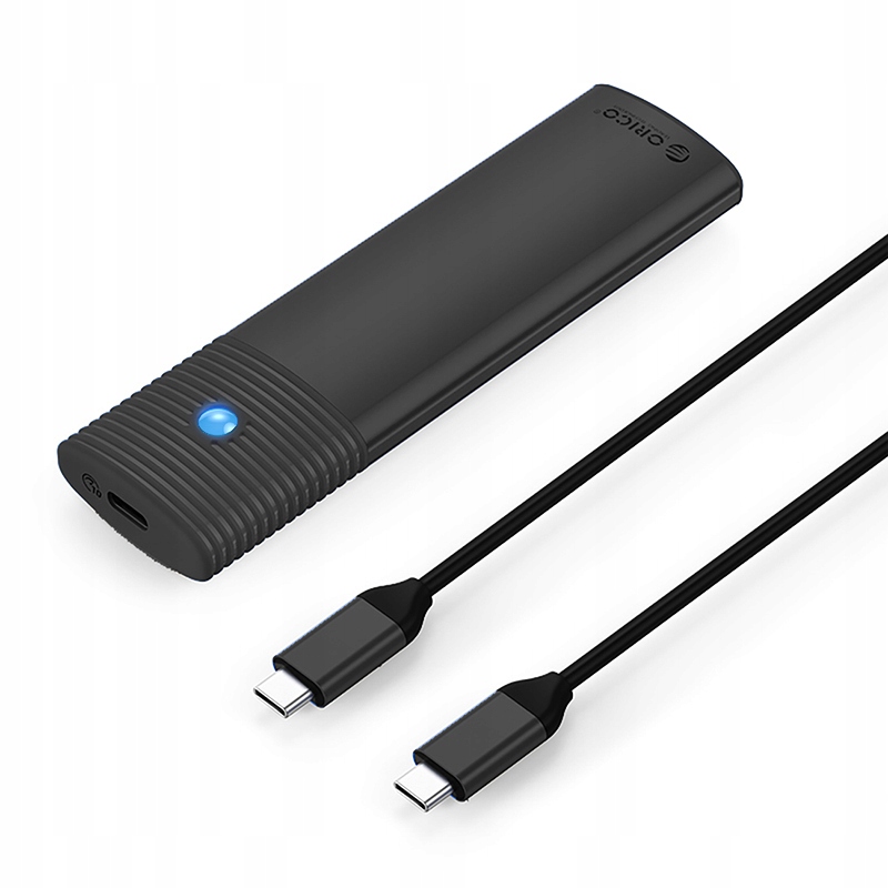 Kapsa Pouzdro Na Disk M.2 Ngff Sata Usb-c 5GB/S Černá Příslušenství