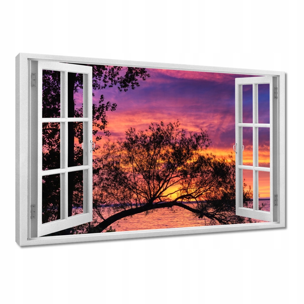 

Obrazy 60x40 Jezioro Drzewo Zachód