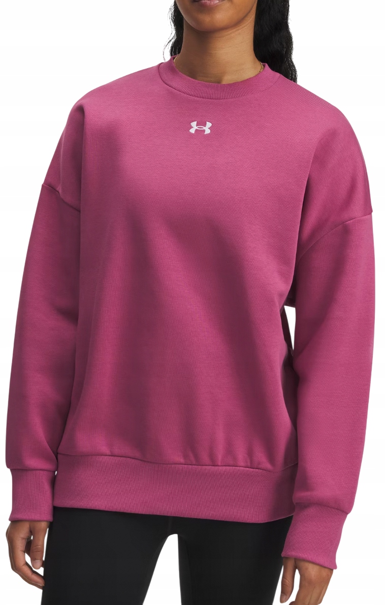 Bluza Damska Under Armour Dresowa Bez Kaptura Oversize Rival Fleece XL