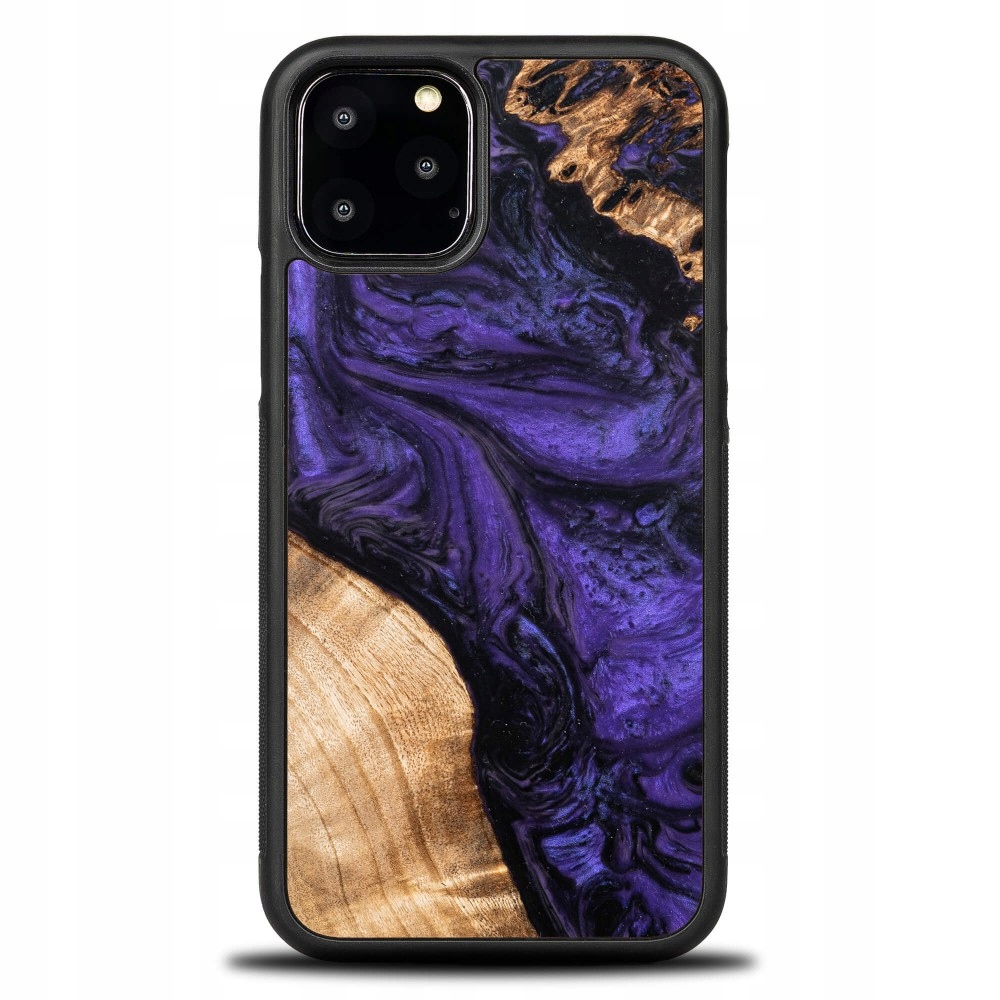 Pouzdro Bewood Unique pro iPhone 11 Pro fialové