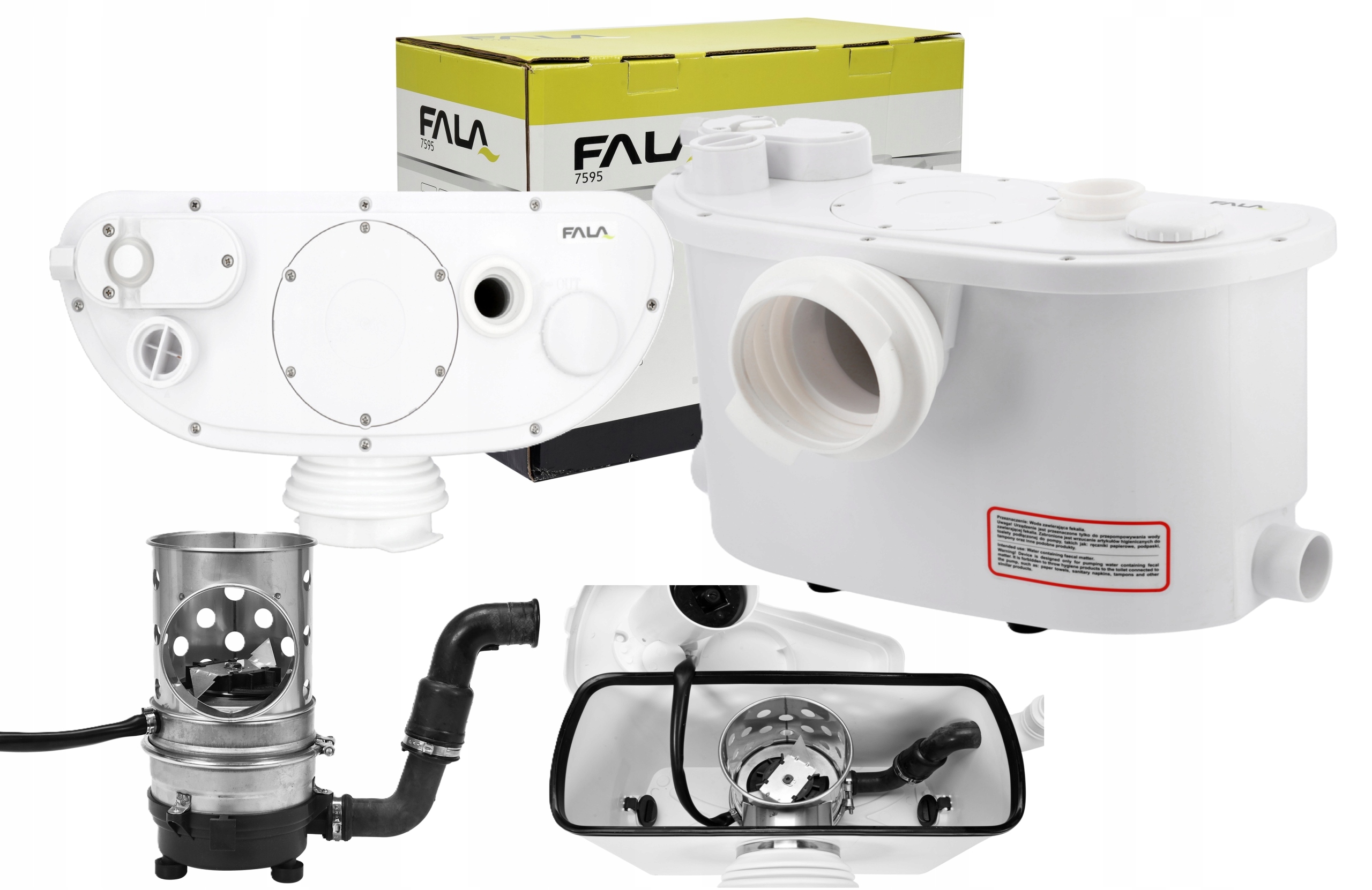 Sanitárna Pumpa Na Wc S Rezacími Nožmi Drvič Mlynček 400 W 100 l 75954