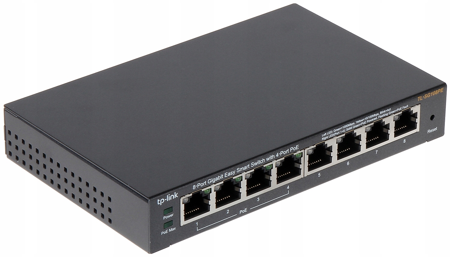 Switch PoE TL-SG108PE 8-portový Tp-link
