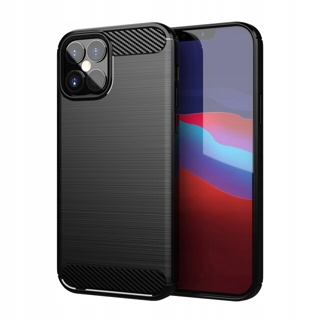 

Etui Do Iphone 12 Mini Carbon Case + Pełne Szkło
