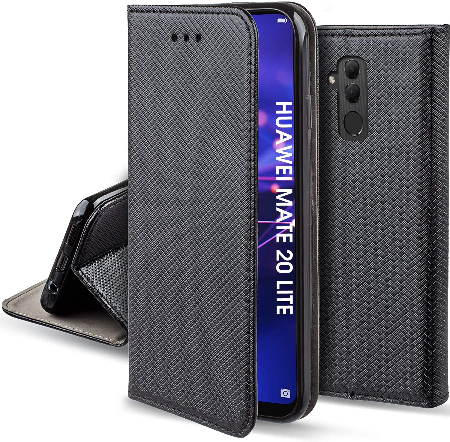 

Etui do Huawei Mate 20 Lite Smart Magnet Szkło