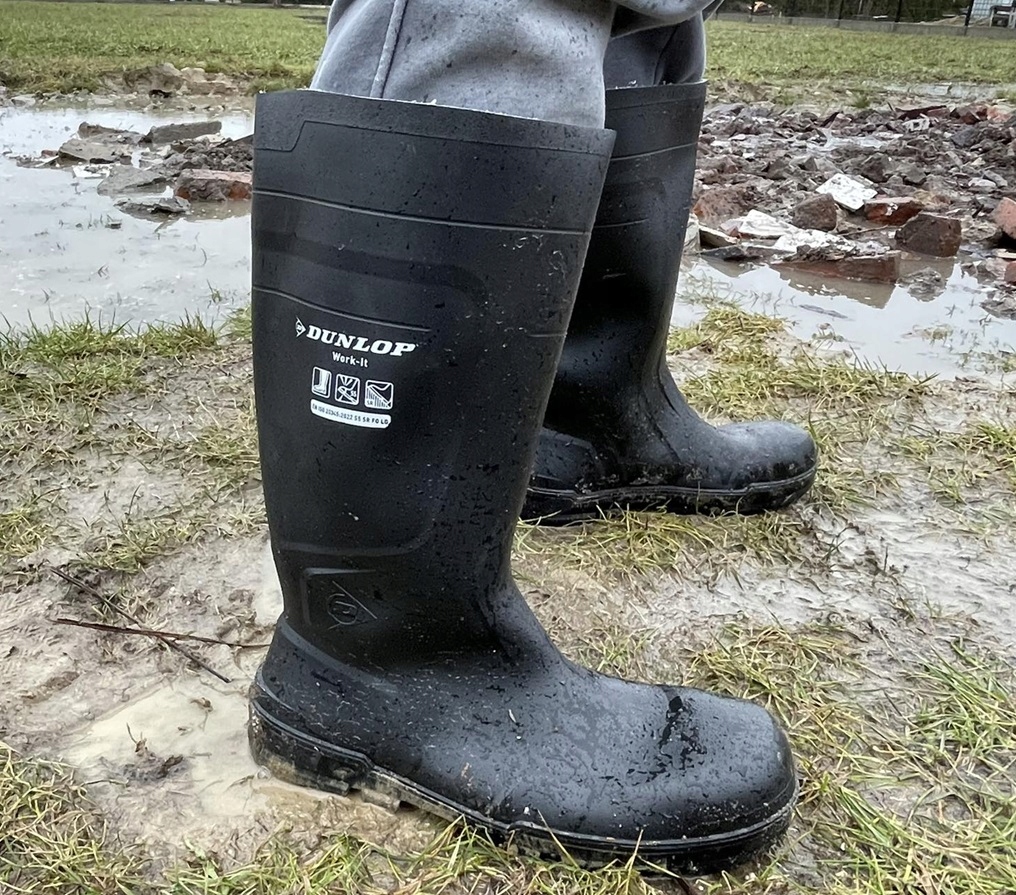 KALOSZE GUMOWCE DUNLOP FULL SAFETY PODNOSEK S5 45 Długość wkładki 30 cm