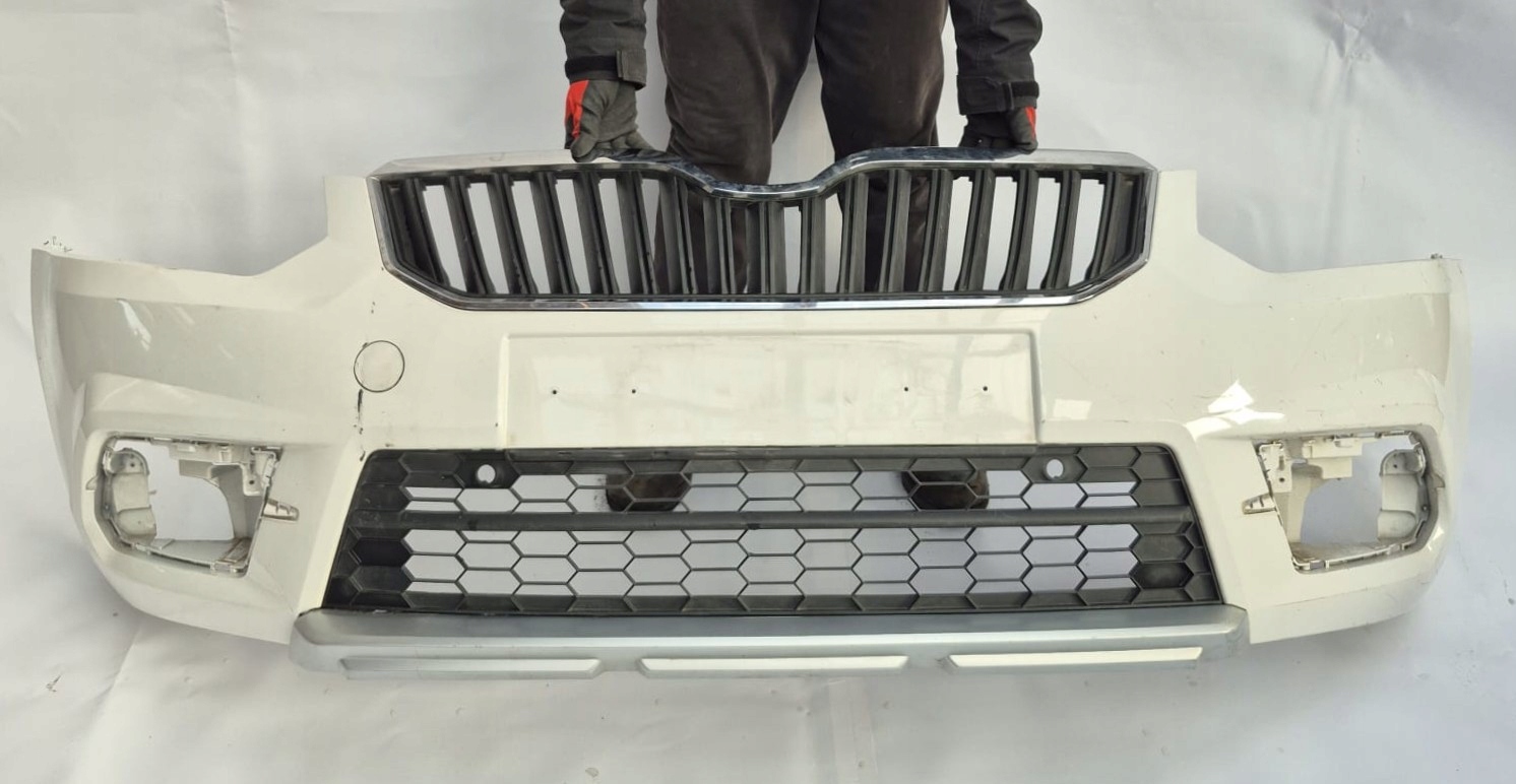 SKODA YETI LIFT 12-17 bumper front front 4XPDC 5L0807221K