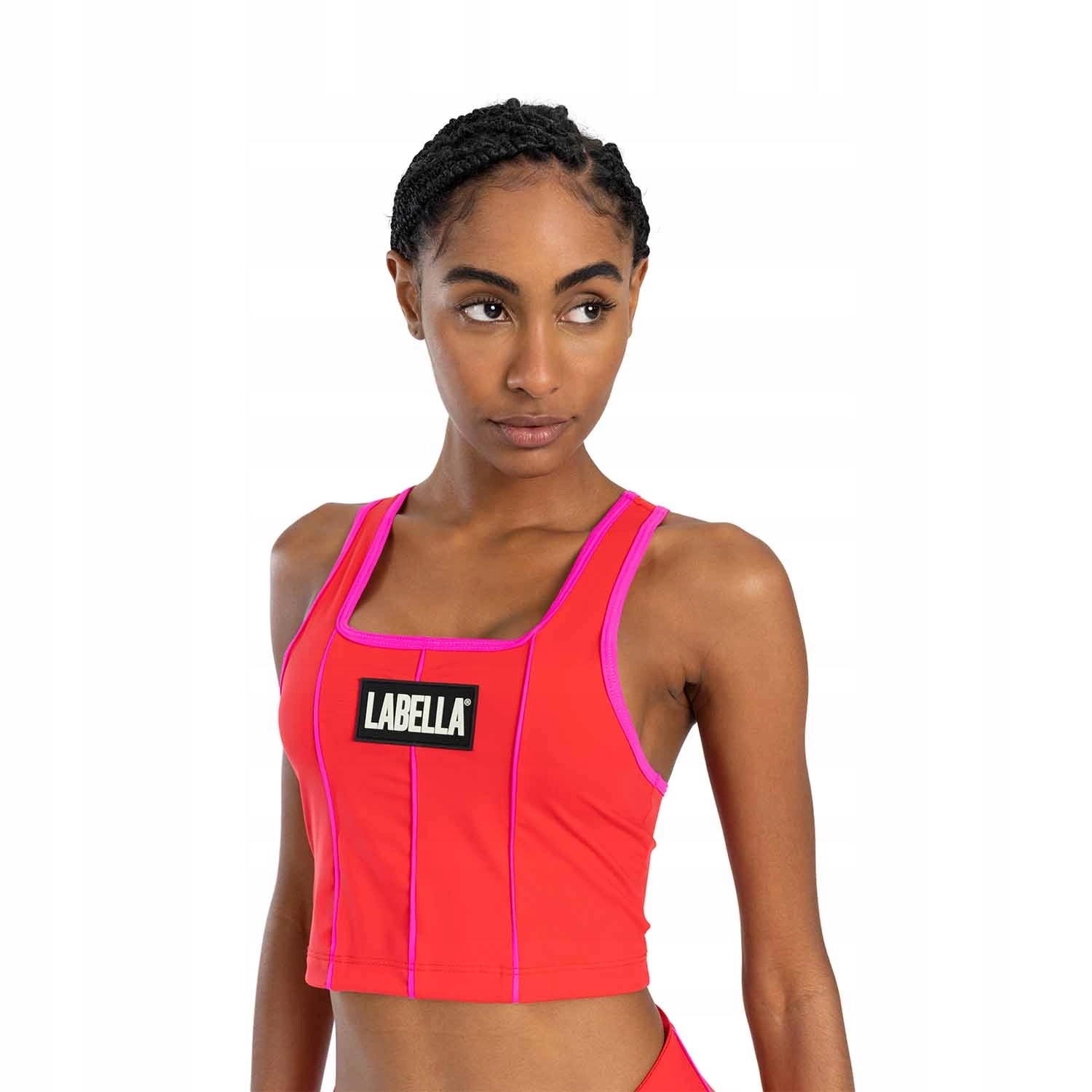 Biustonosz sportowy Labellamafia Sports Bra Wake Up Red M