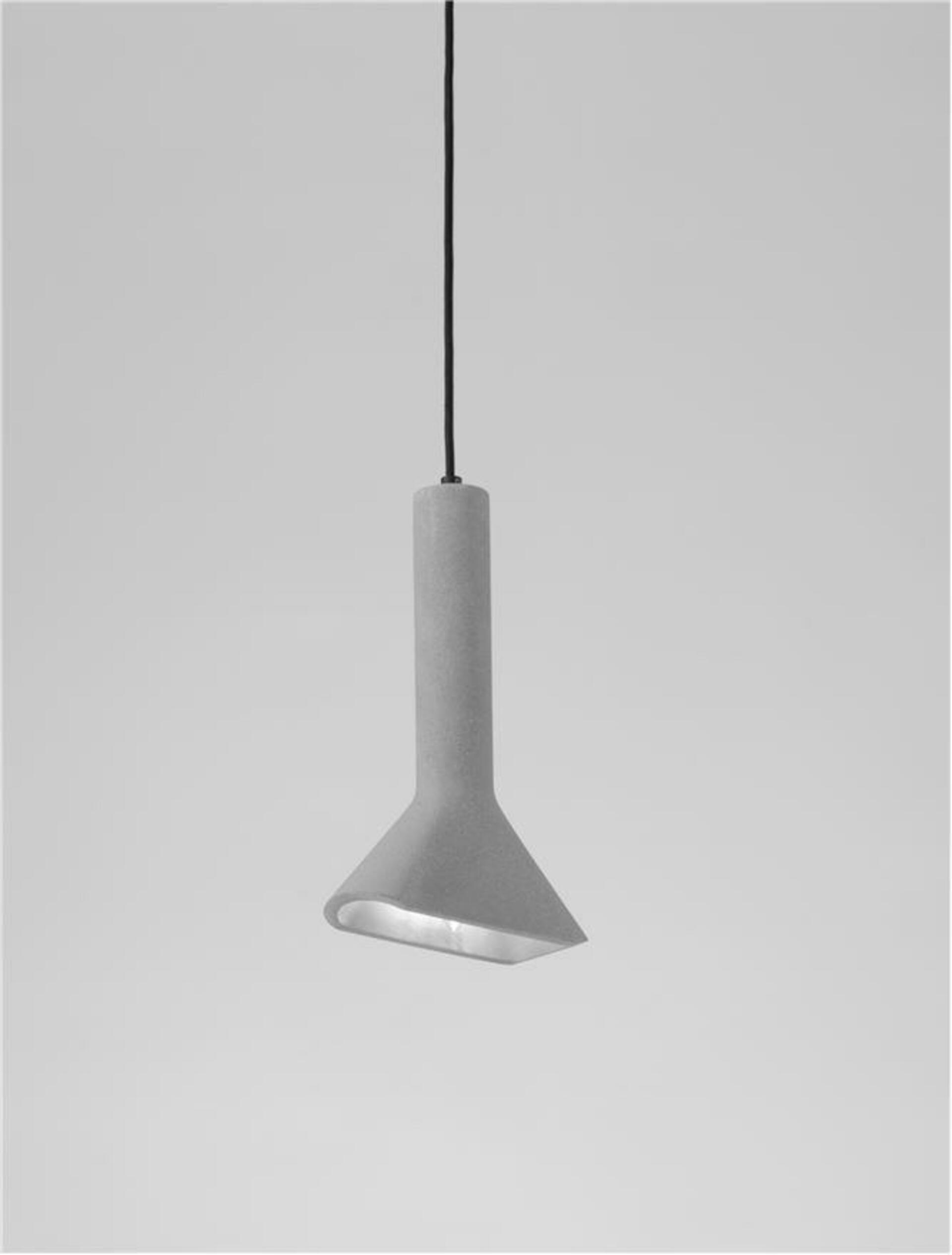 Nova Luce závěsné svítidlo Dylan šedý beton E14 1x5W 230V IP20 bez žárovky