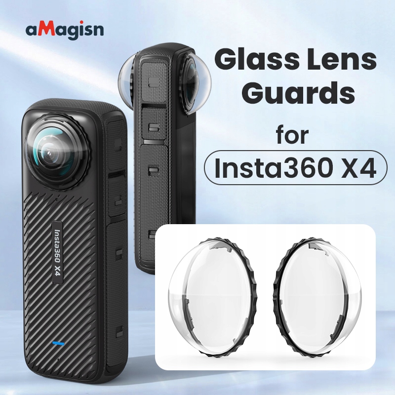 OPTICAL GLASS LENS GUARDS FOR INSTA 360 X4 WATERPROOF PROTECTIVE COVER CAP Kod producenta AD09