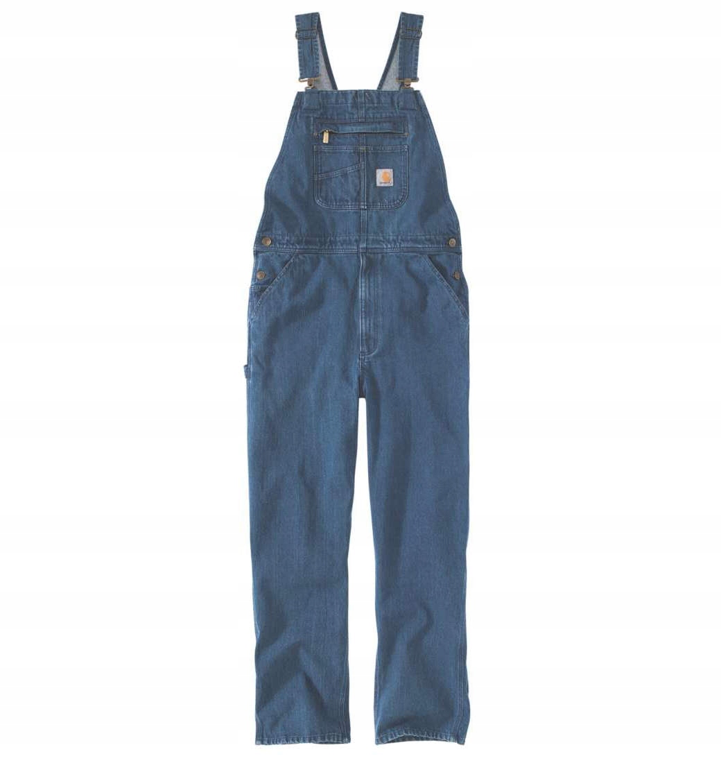 Carhartt pánské džínové zahradnické kalhoty 104672 Darkstone W42 L34