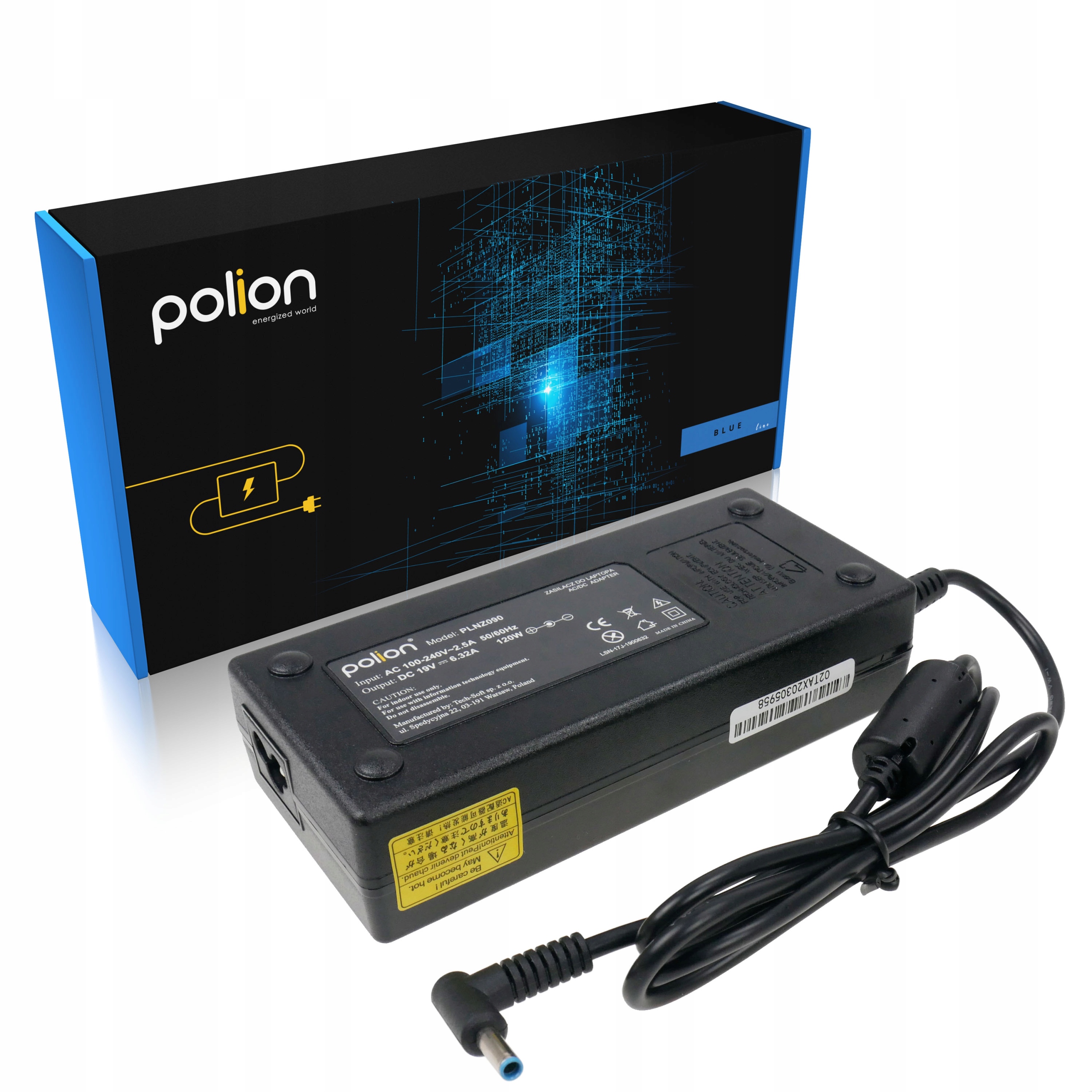 Zasilacz do laptopa Asus 120W 19V 6,32A wtyk 4,5x3,0mm pin