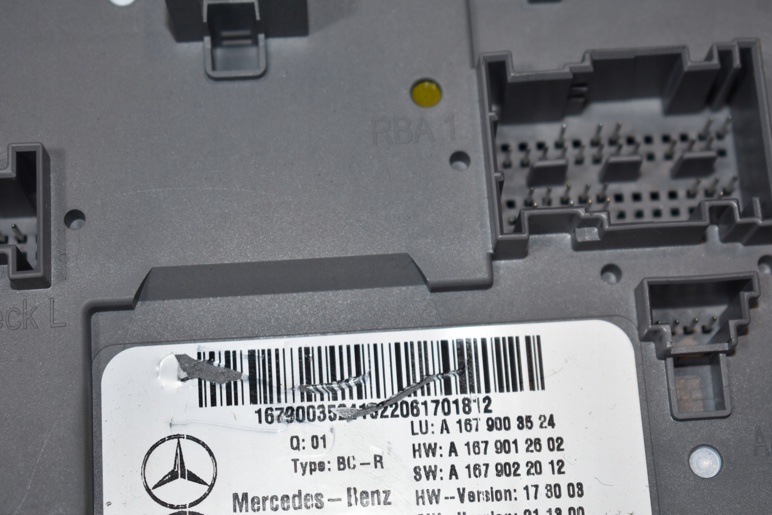 IDEALNY control unit comfort control unit MERCEDES X167 1