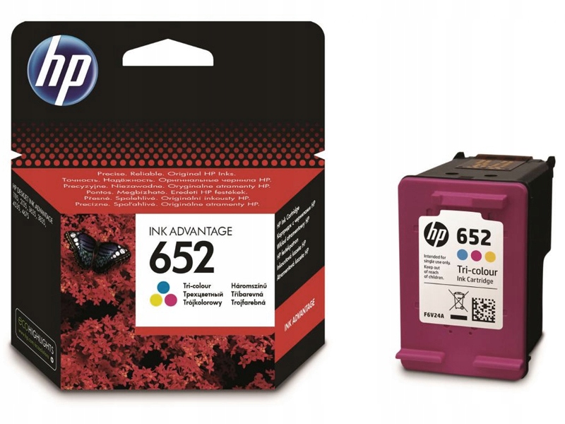 

Tusz Hp nr 652 F6V24AE Color 5 ml