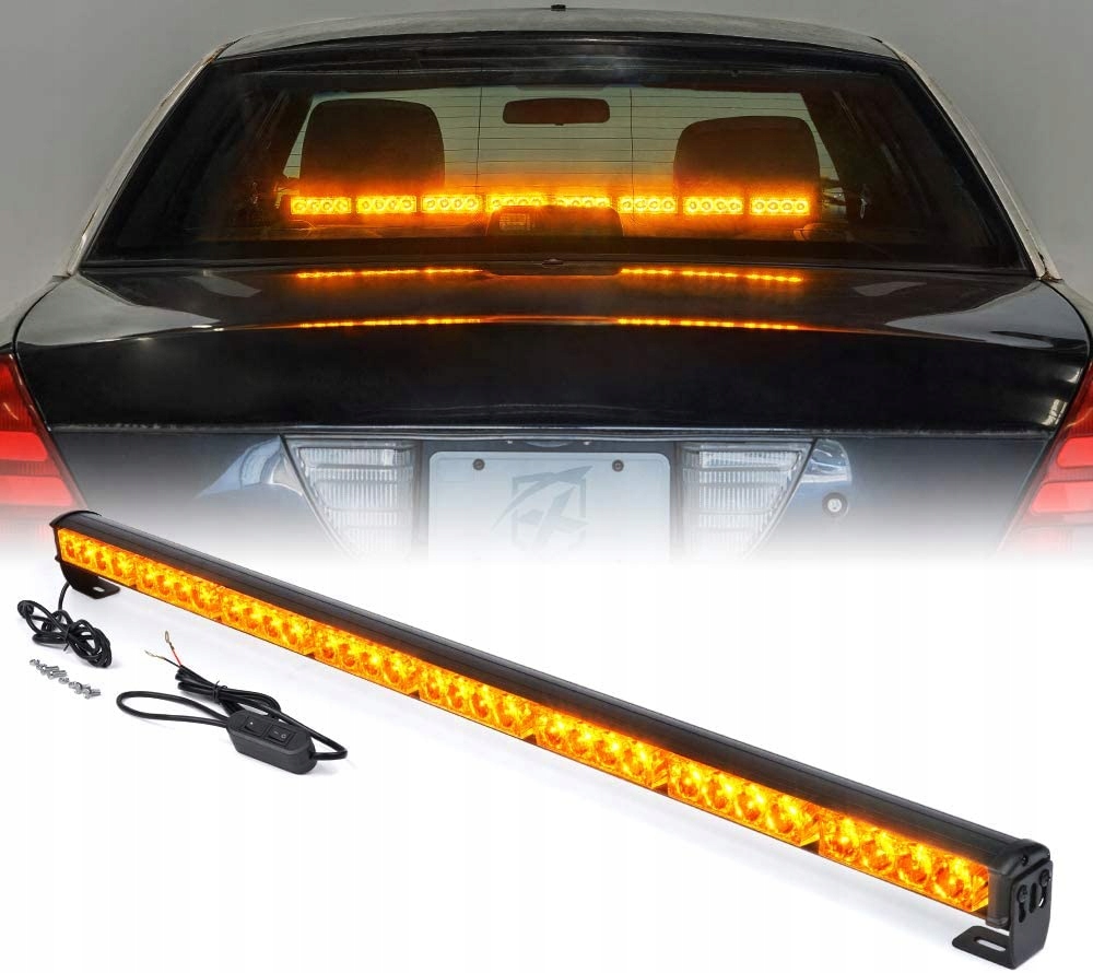 LAMPA LED OSTRZEGAWCZA STROBOSKOP Pomoc drogowa Part manufacturer other