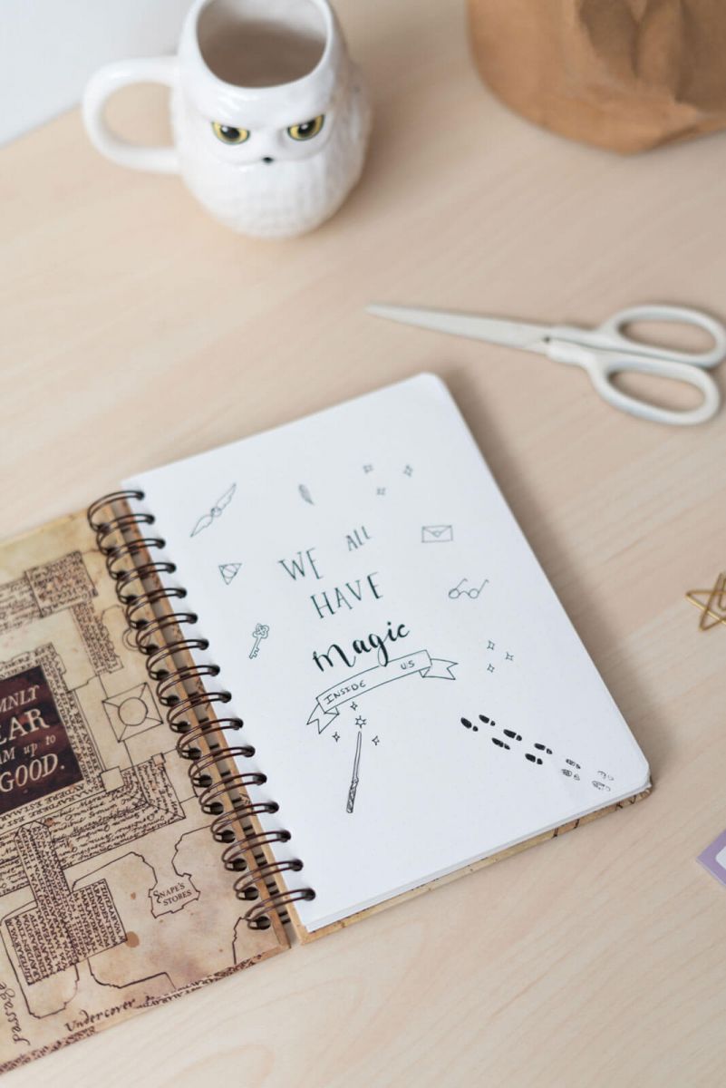 Notes A5 Harry Potter Mapa Huncwotów 90k gumka Producent Grupoerik