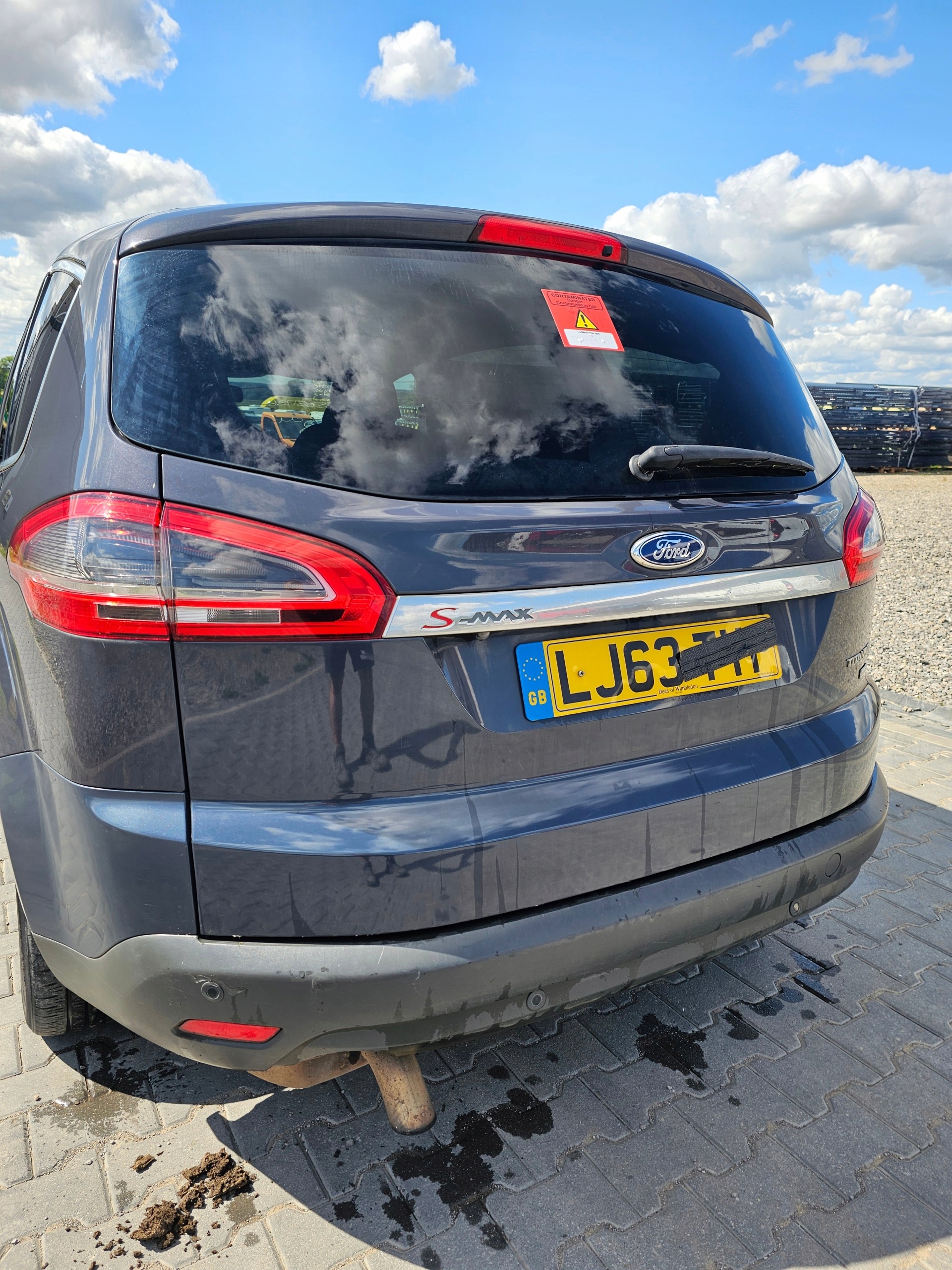trunk door boot complete S-MAX MK1 LIFT colour MIDNIGHT SKY