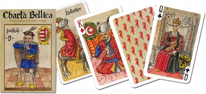 Karty Do Gry Historyczne Piatnik Charta Bellica Kolekcjonerskie Talia