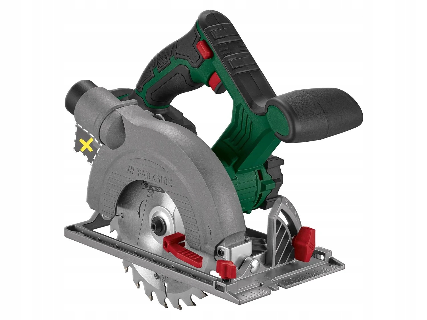 Parkside piła tarczowa akumulatorowa 20 V Phksa 20 Li C4, 160 mm