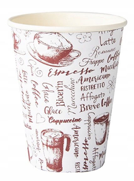 

Kubki papierowe do kawy Coffee 300ml 50szt