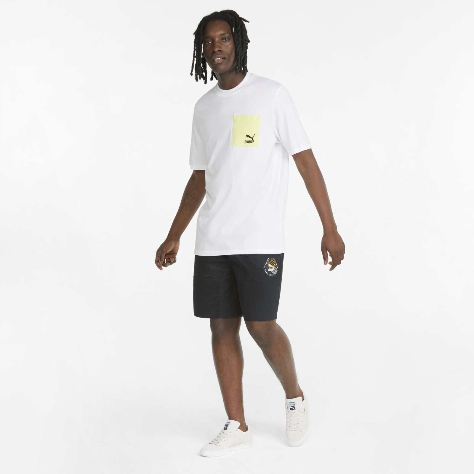 Pánské kraťasy a šortky Puma Hc Twill Shorts Puma Black