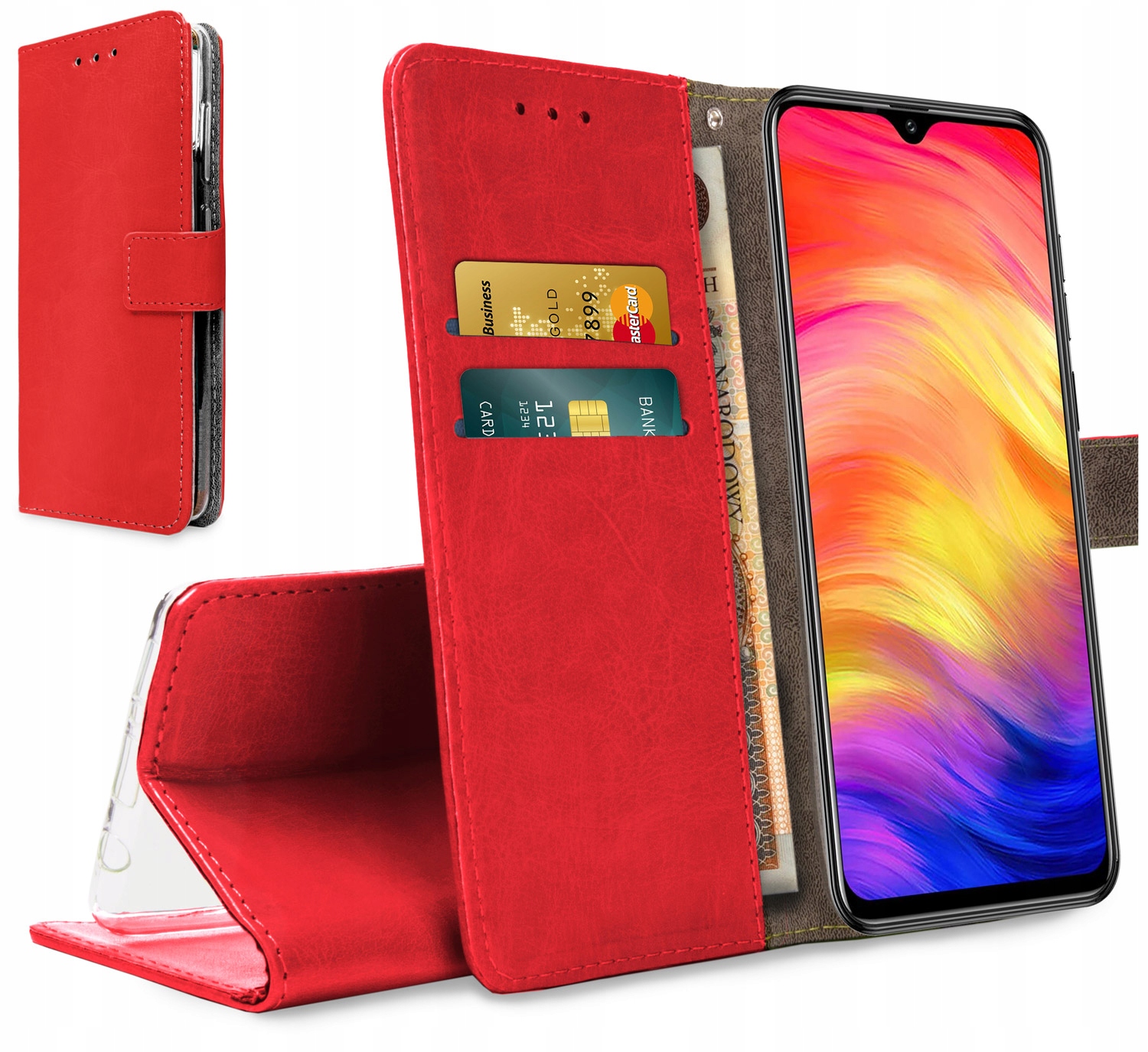 

Etui Portfel Wallet Case do Oppo A15 A15s