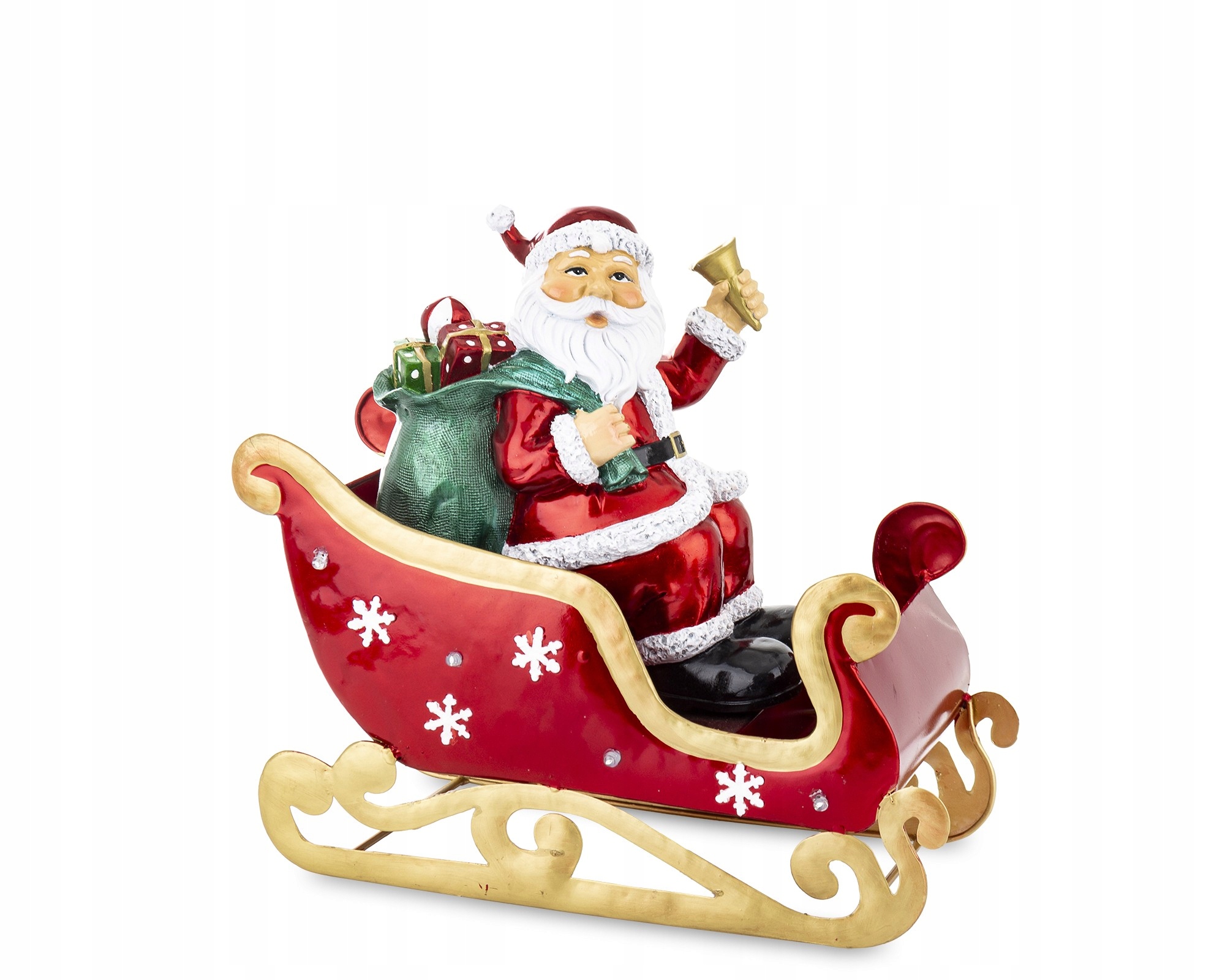 Figurka Mikuláša na saniach Led 172211 Art-Pol