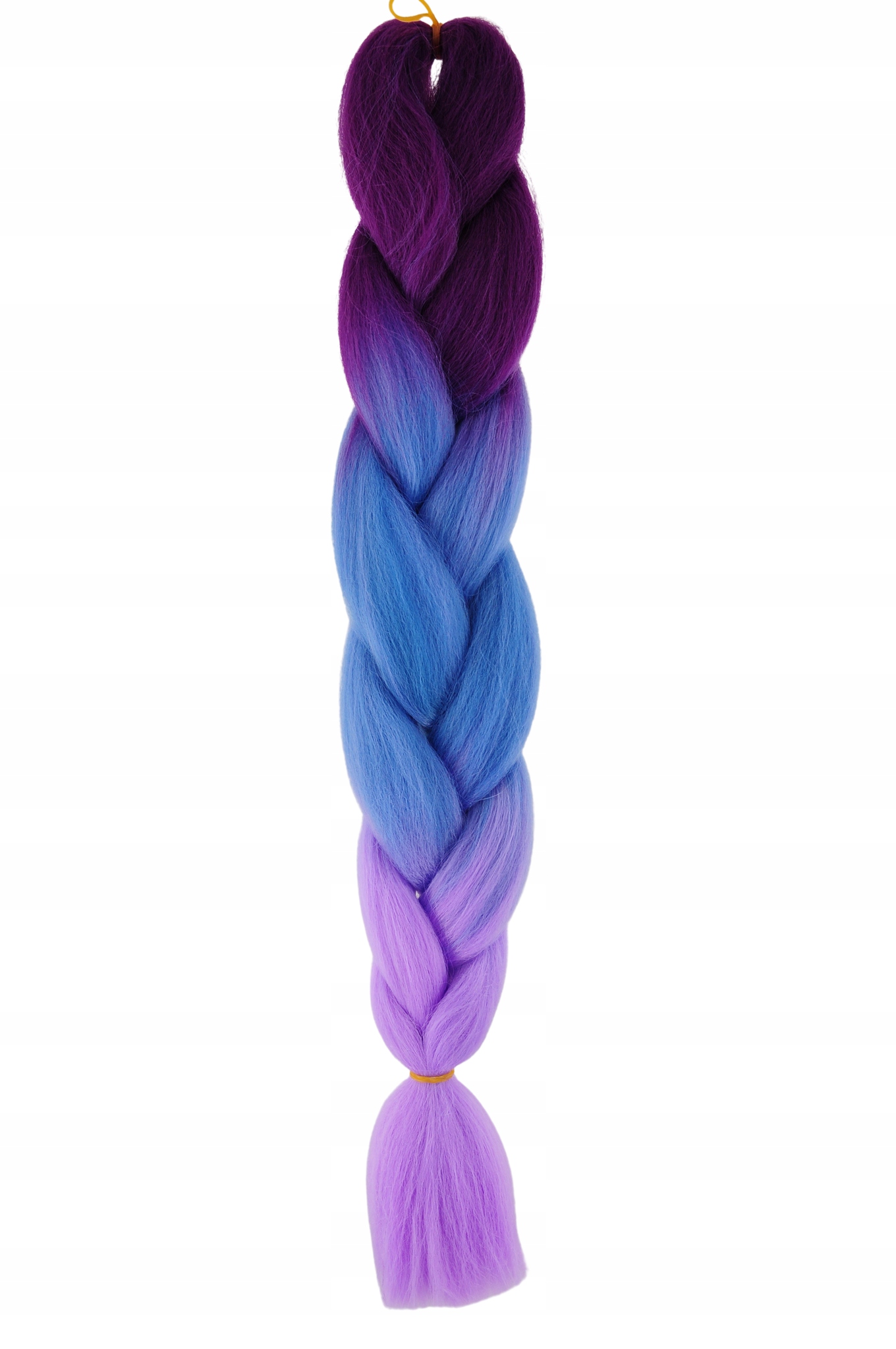 WŁOSY SYNTETYCZNE KOLOROWE WARKOCZYKI OMBRE 3-44