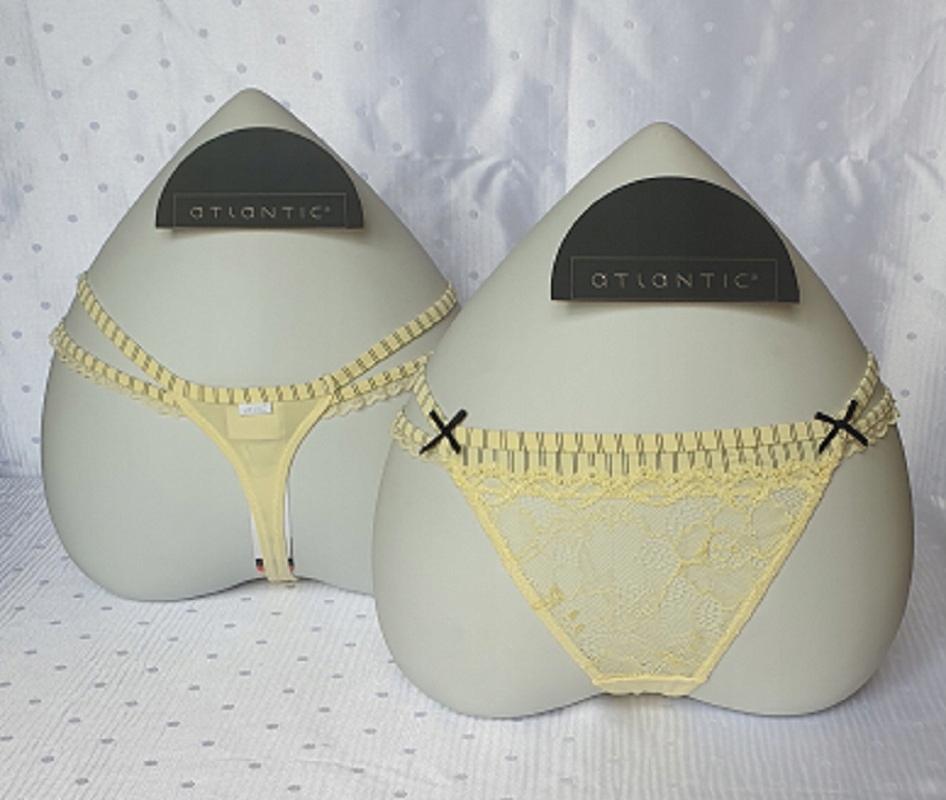 

Stringi Damskie Atlantic LP804 M Żółty