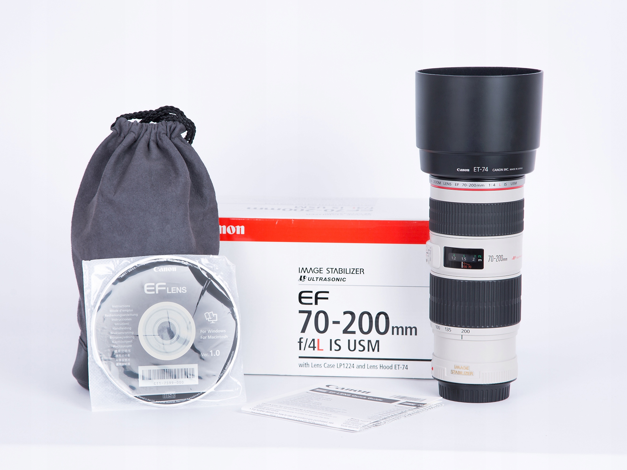 Canon - ■barn■ Canon EF 70-200mm F4 L USM CANON 70-200 MM F/4.0L EF USM - Cyfrowe.pl