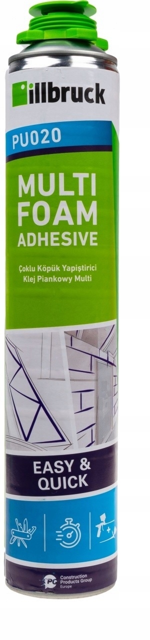 

Klej Pianka illbruck Pu030 PU020 Do Schodów 750ML