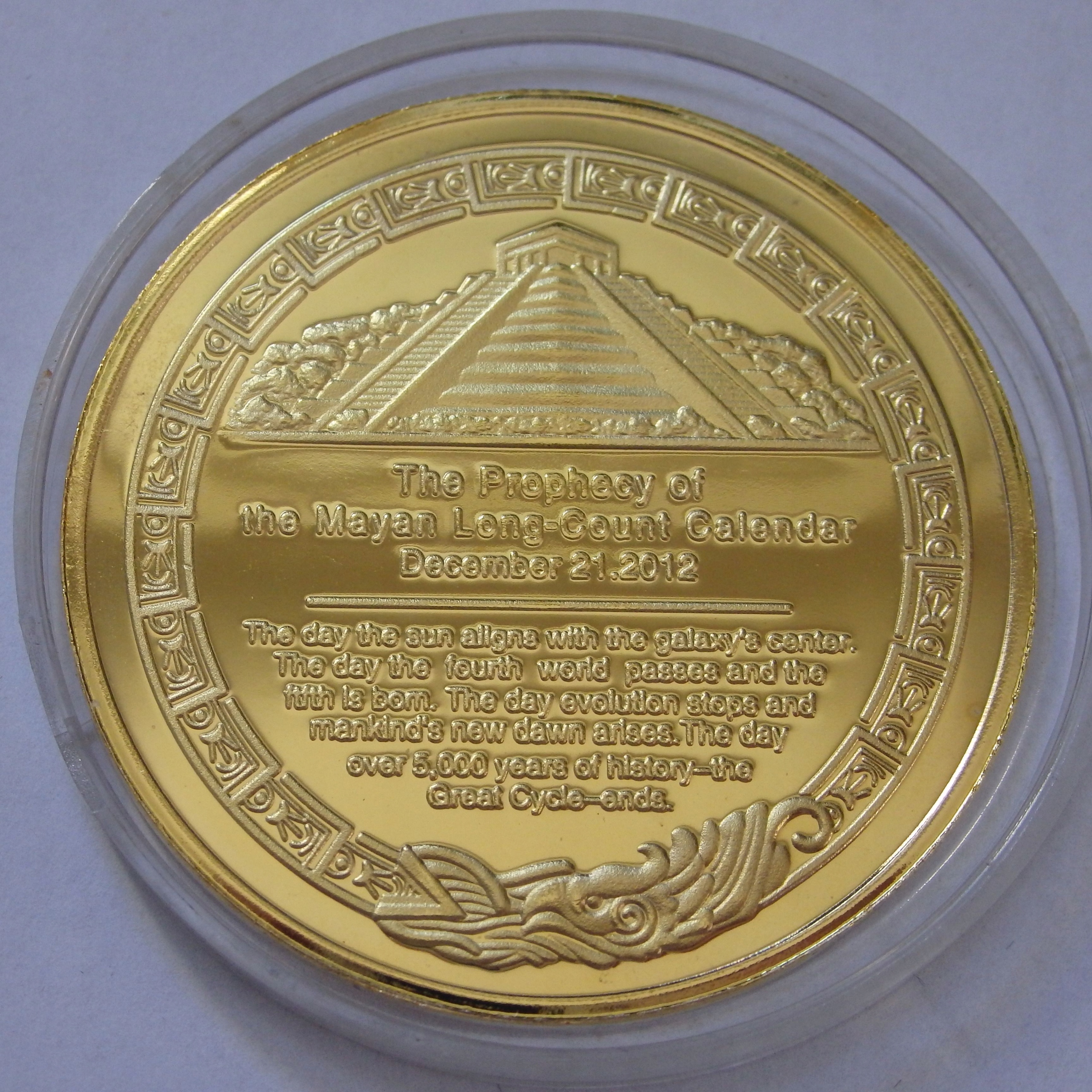 Numizmat, Proroctwo Majów, X9936