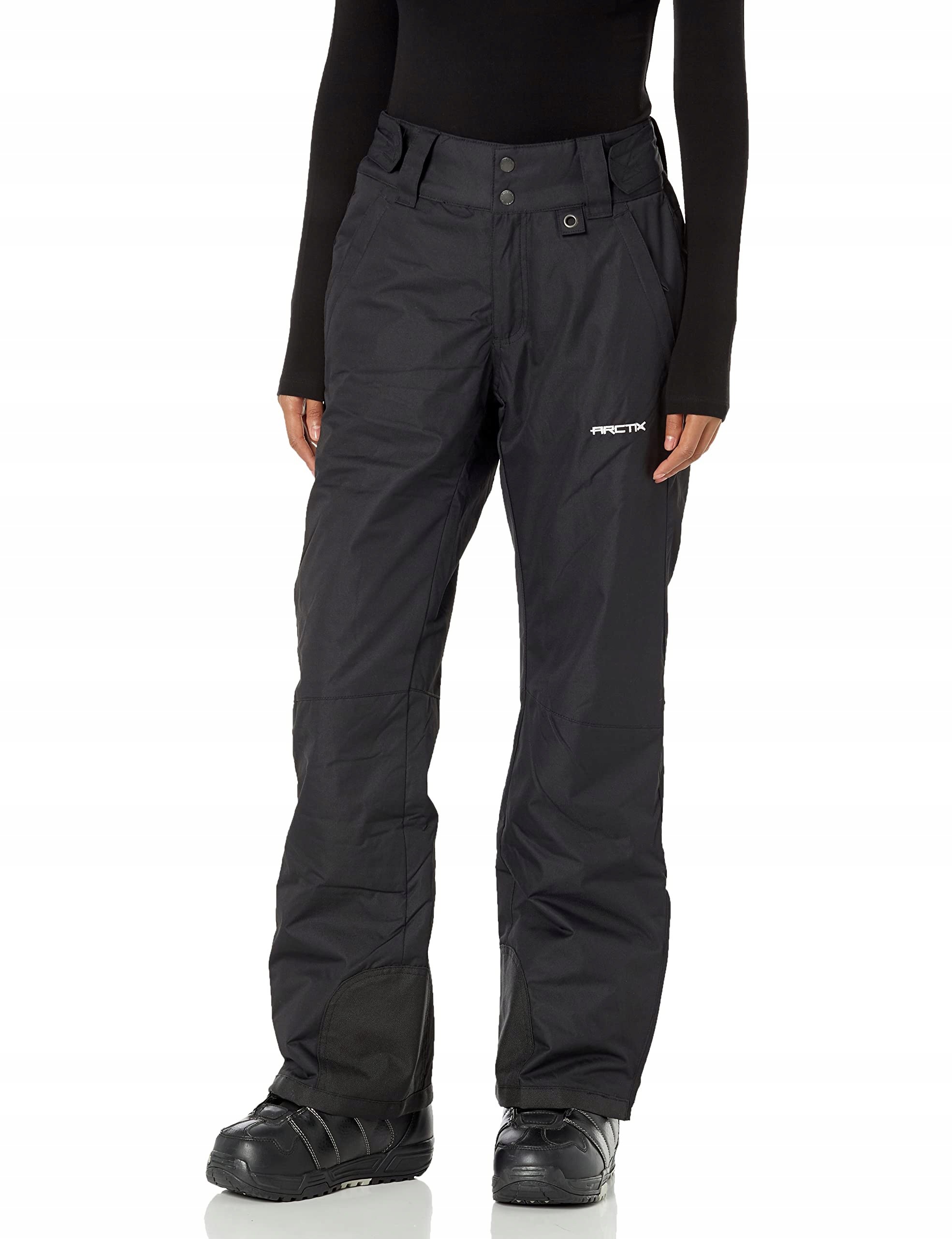 Arctix Spodnie Narciarskie Damskie Ocieplane Czarne 4X Short