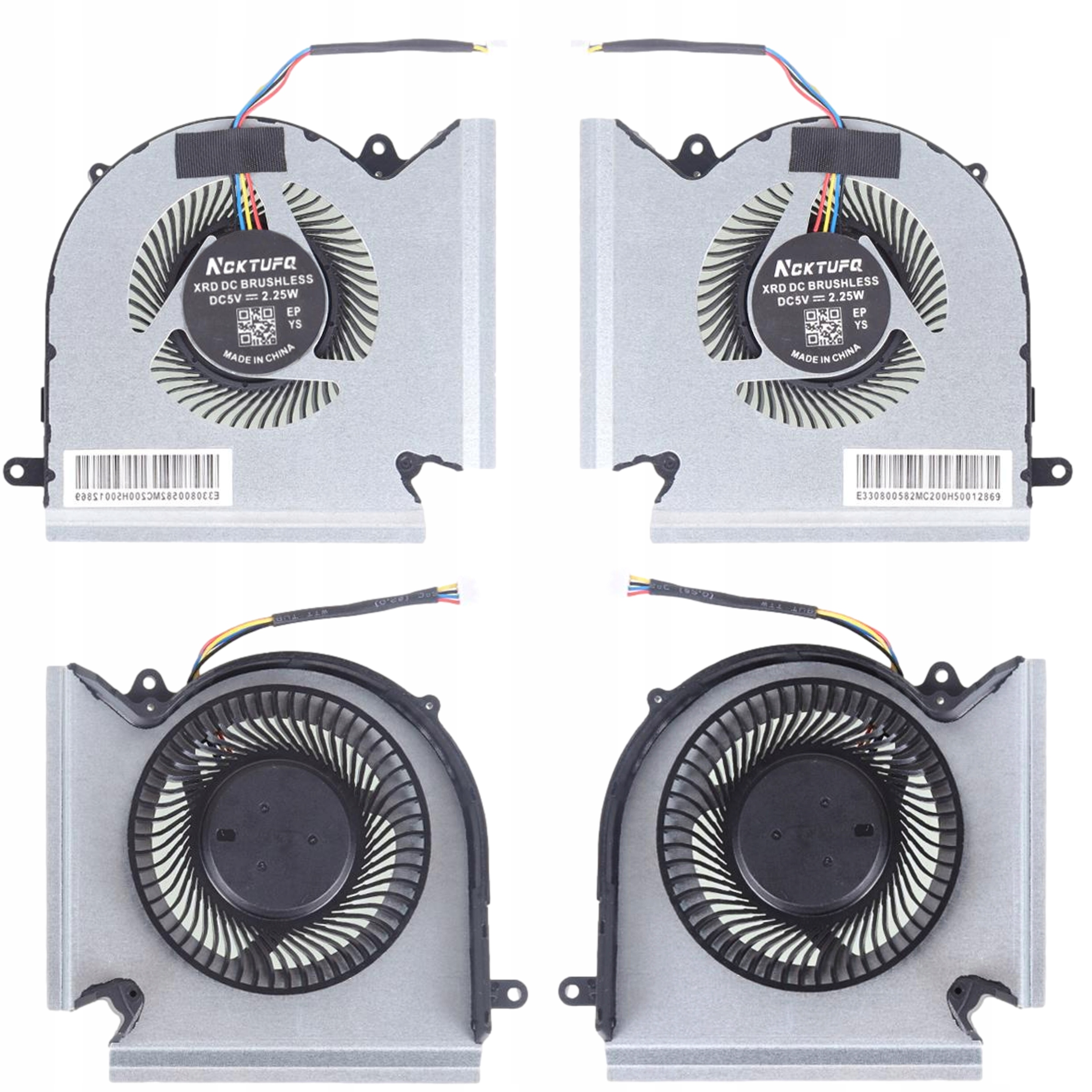 Ventilátory Do Msi GE66 GL66 GP66 MS-1541 MS-1542 10SF 10UG 11UH Cpu Gpu