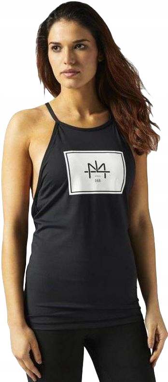 Top damski Reebok Les Mills Long Bra Pad CE6860