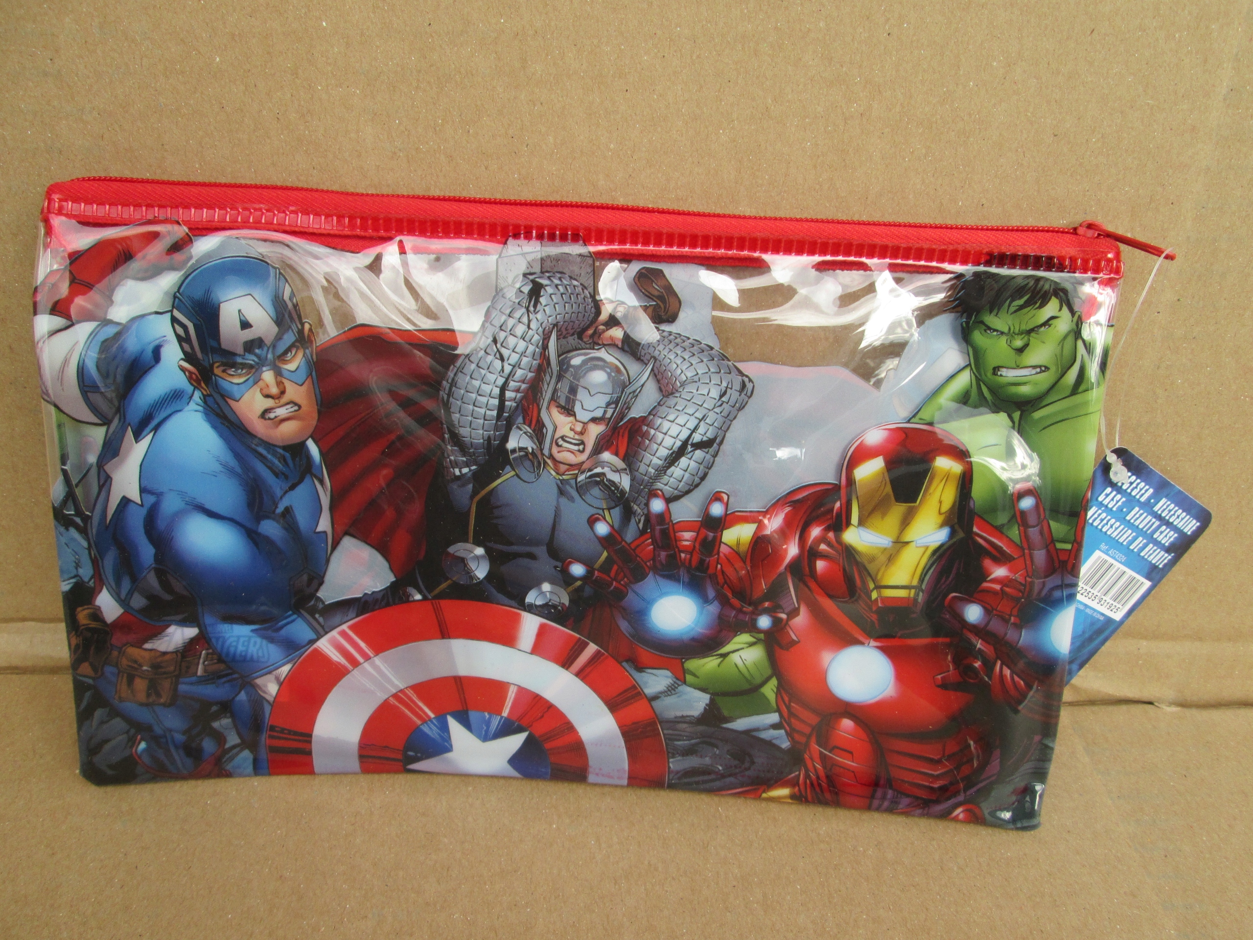 Avengers Marvel Przezroczysty PIÓRNIK SASZETKA Kod producenta AST4324