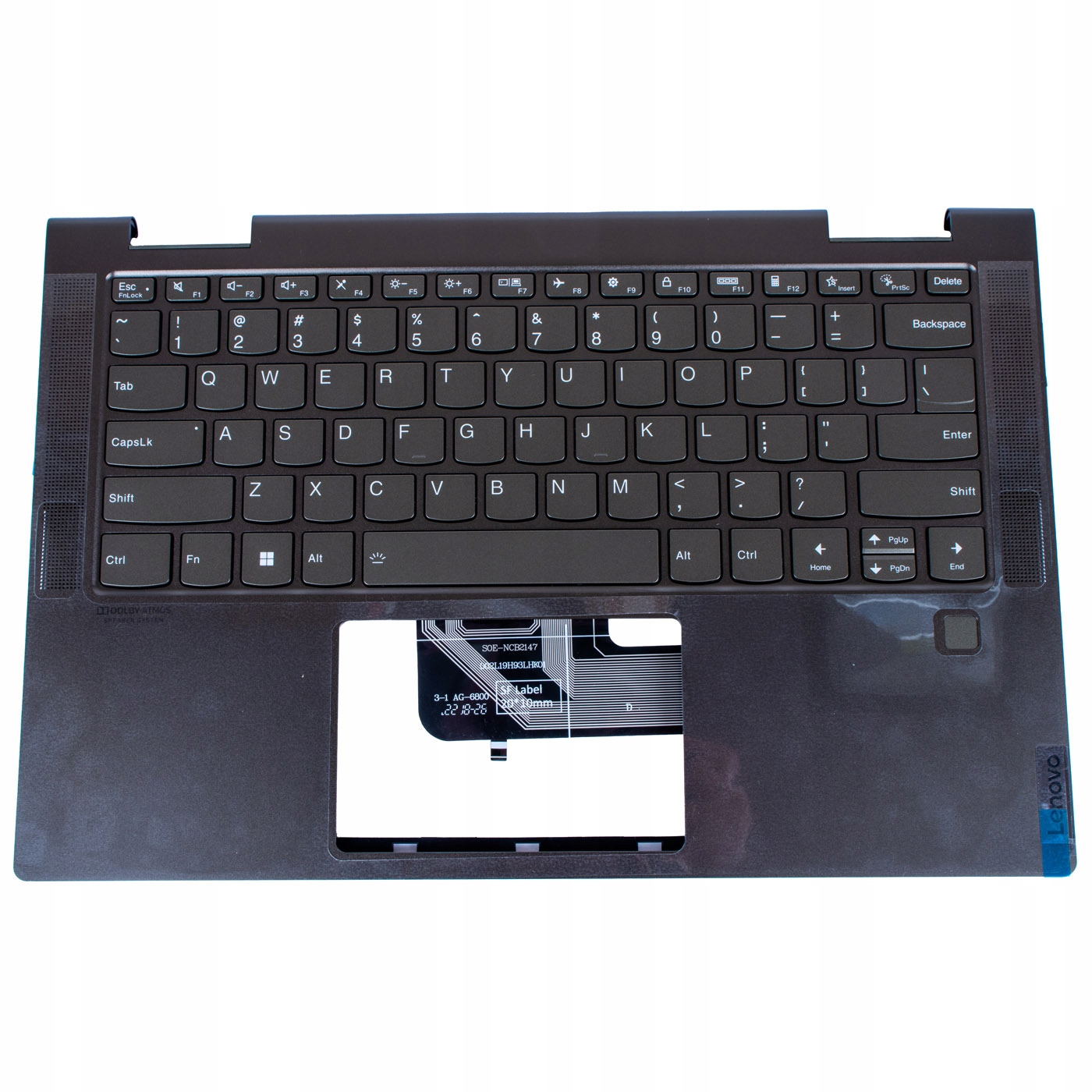 Palmrest klávesnice Lenovo IdeaPad Yoga 7 14 ITL05 DM dark moss