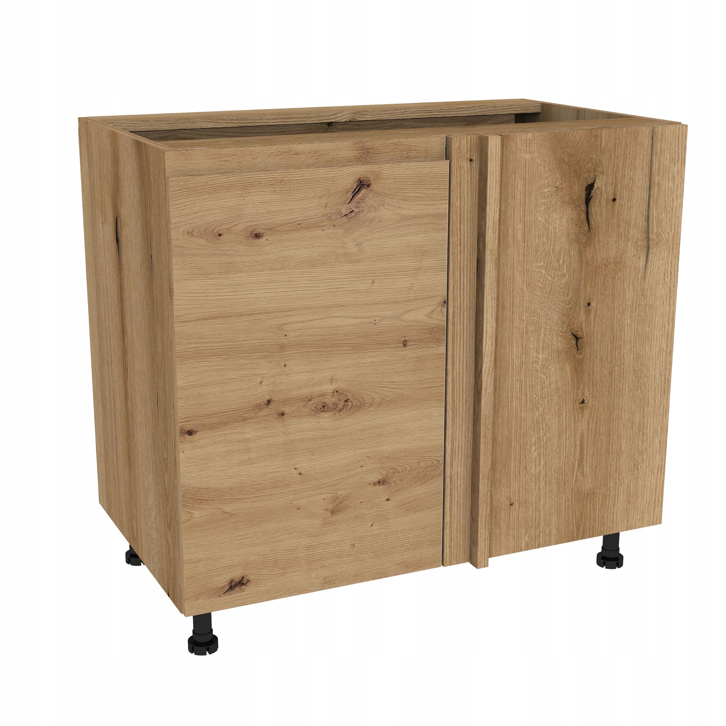 Spodná rohová skrinka 105 Frezo Dub Evoke predná časť Bezúchytkový dub Artisan