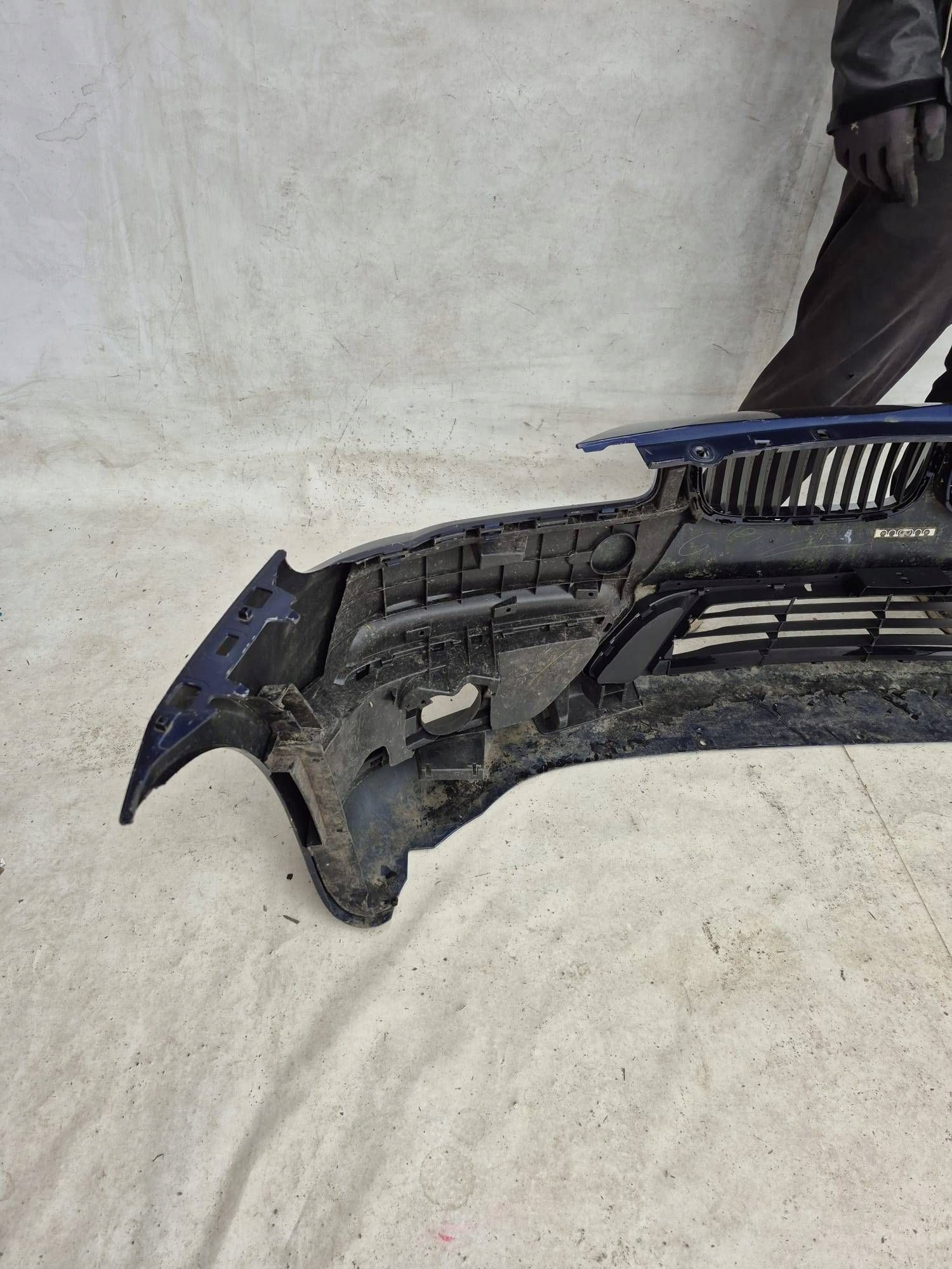 BMW 2 F45 F46 14- bumper front front kidney grille grid without DZIUR